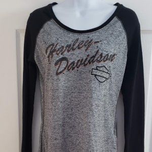Women's Medium Long Sleeve Harley Davidson Shirt